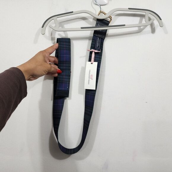 Vineyard Vines Blackwatch Tartan Plaid D-Ring Belt NWT Nautical Nylon Preppy LRG main image 11